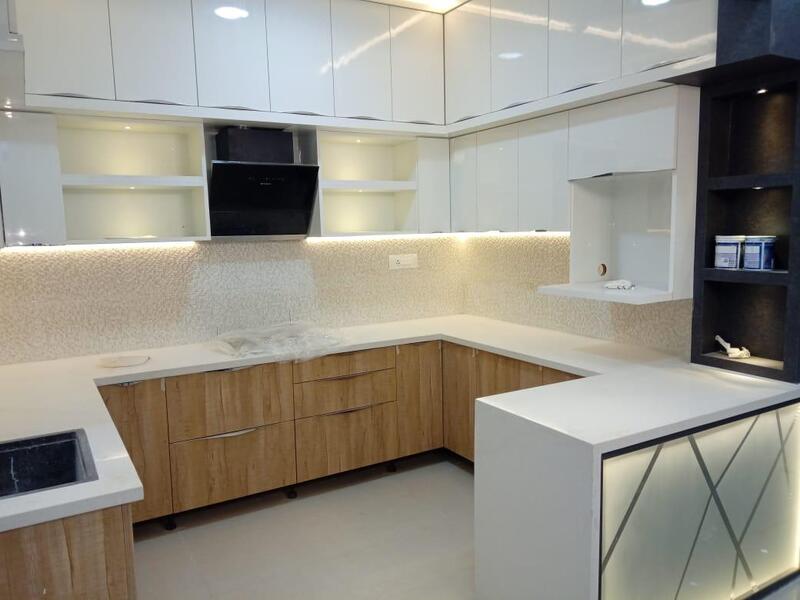 Beautiful bedroom interior design by SS Interiors - cozy and stylish bedroom setup